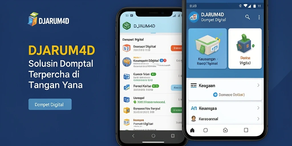 Tampilan antarmuka DJARUM4D yang modern dan fungsional.